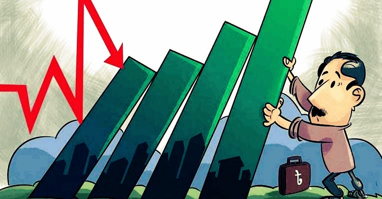 বিমার উজ্জ্বল আলোও অন্ধকার ঘুচাতে পারেনি শেয়ারবাজারের