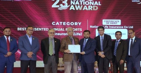 আইসিএবি ন্যাশনাল অ্যাওয়ার্ড পেল ন্যাশনাল লাইফ