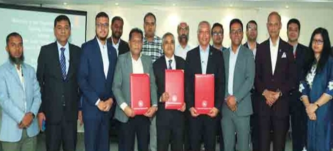 ডিএসই এবং সিএসইর সাথে ব্যাংক এশিয়ার পারপেচুয়াল বন্ড সাবস্ক্রিপশন চুক্তি