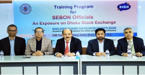 ডিএসই পরিদর্শন করলো সিকিউরিটিজ বোর্ড অব নেপালের প্রতিনিধিদল