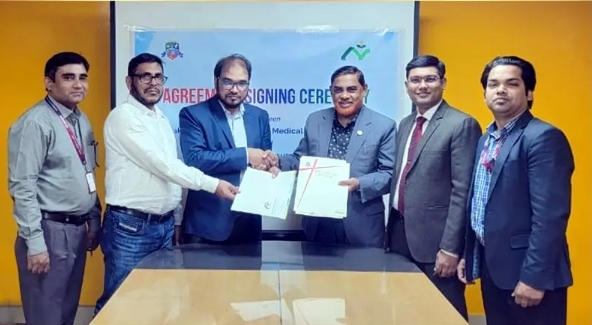 ডিসিআইএমসিএইচ ও এনআরবি ইসলামিক লাইফের মধ্যে করপোরেট চুক্তি