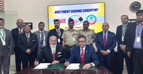 এলিট সিকিউরিটি সার্ভিসেস ও আস্থা লাইফের মধ্যে গ্রুপ বীমা চুক্তি
