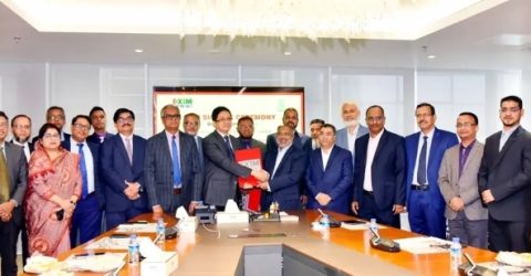 পপুলার লাইফ ও এক্সিম ব্যাংকের মধ্যে ব্যাংকাস্যুরেন্স চুক্তি