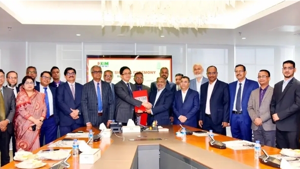 পপুলার লাইফ ও এক্সিম ব্যাংকের মধ্যে ব্যাংকাস্যুরেন্স চুক্তি