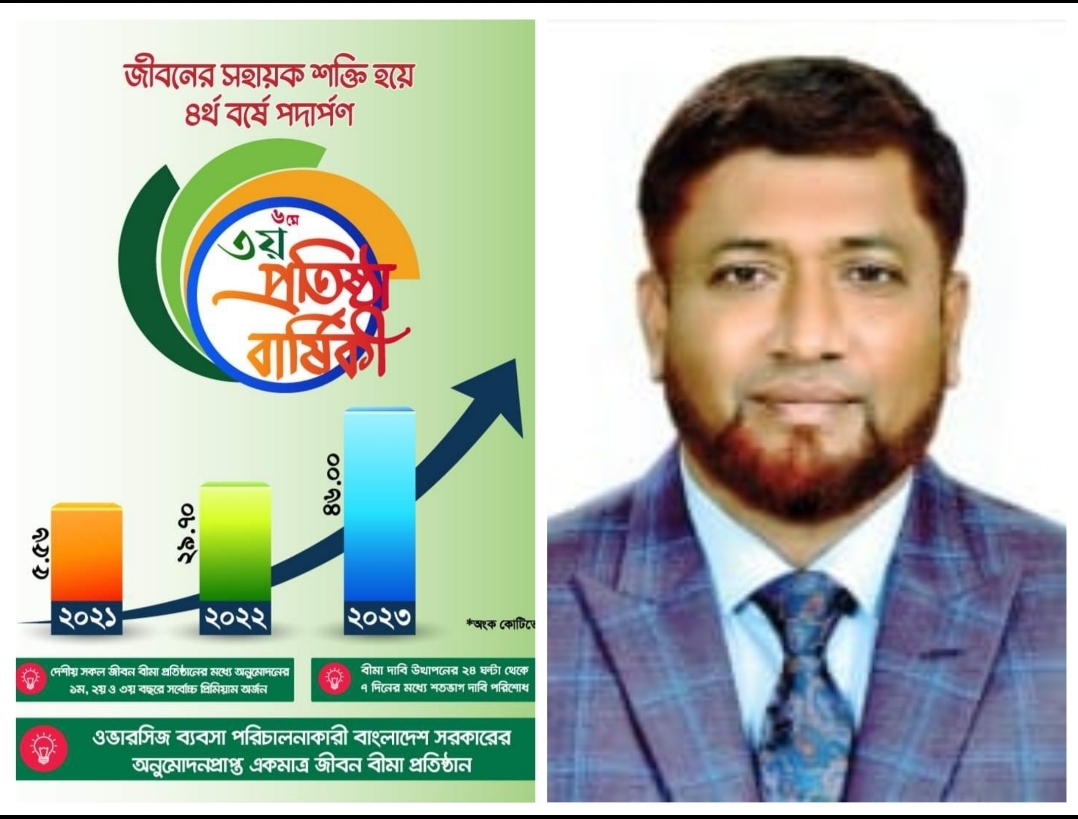 এনআরবি ইসলামিক লাইফের সিইও শাহ জামালের দক্ষতায় ৪ বছরে এগিয়ে চলছে দুর্বার গতিতে