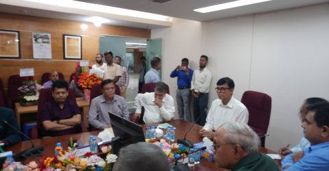 লাইফ ইন্স্যুরেন্স কোম্পানির চেয়ারম্যান ও মুখ্য নির্বাহীদের সাথে আইডিআরএ’র চেয়ারম্যান এর মতবিনিময় সম্পন্ন