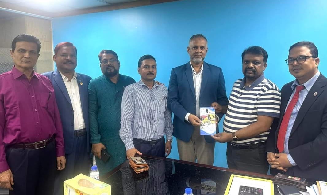 আকিজ তাকাফুল লাইফ সিইও এর বিকেএসবির অফিস পরিদর্শন