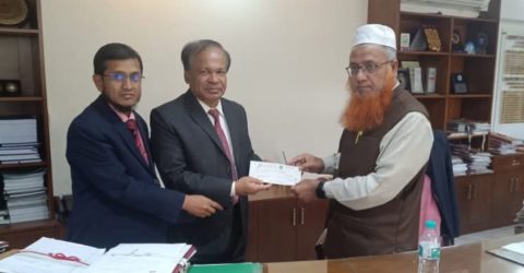 প্রাইম ইসলামী লাইফ চট্রগ্রামে গ্রুপ বীমার চেক প্রদান