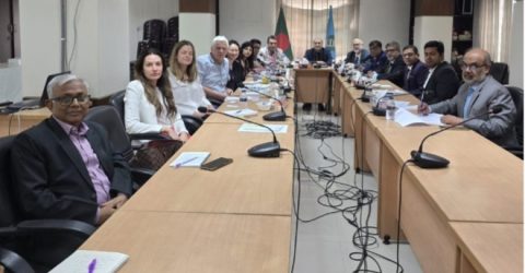 বিআইএ’র নির্বাহী কমিটির সাথে বিশ্ব ব্যাংক প্রতিনিধি দলের বৈঠক