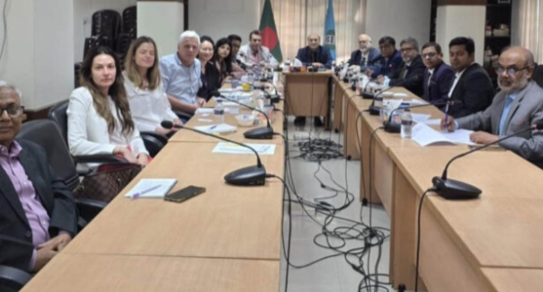 বিআইএর নির্বাহী কমিটির সাথে বিশ্ব ব্যাংকের প্রতিনিধি দলের সাক্ষাৎ