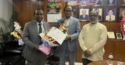 বিআইএ এর নব-নির্বাচিত প্রেসিডেন্টকে জেনিথ ইসলামী লাইফের সিইওর ফুলেল শুভেচ্ছা ও অভিনন্দন জ্ঞাপন