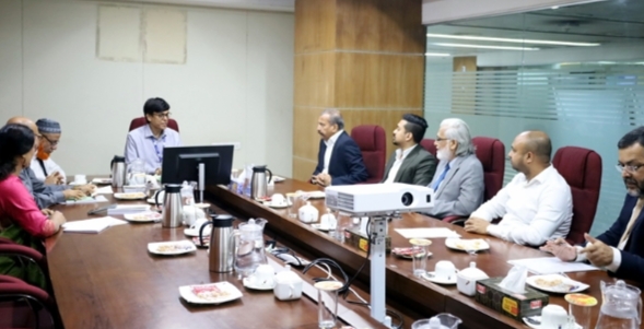 আইডিআরএ চেয়ারম্যানের সাথে ইউনাইটেড ইন্স্যুরেন্স কর্তৃপক্ষের সৌজন্য সাক্ষাৎ