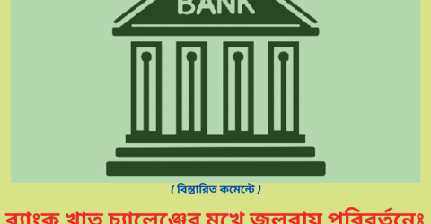 ব্যাংক খাত চ্যালেঞ্জের মুখে জলবায়ু পরিবর্তনেঃ বাংলাদেশ ব্যাংকের প্রতিবেদন
