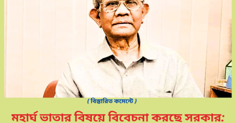 মহার্ঘ ভাতার বিষয়ে বিবেচনা করছে সরকার: অর্থ উপদেষ্টা