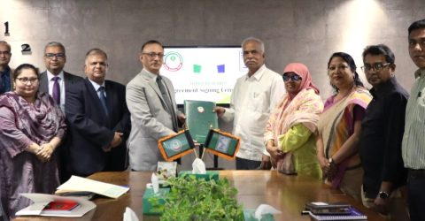 আস্থা লাইফ ও বাংলাদেশ ইনস্টিটিউট অব লেবার স্টাডিজ এর মধ্যে গ্রুপ বীমা চুক্তি স্বাক্ষর