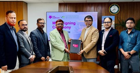 এনআরবি ইসলামিক লাইফ ও ব্র্যাক হেলথকেয়ার-এর মধ্যে স্বাস্থ্যসেবা সংক্রান্ত কর্পোরেট চুক্তি স্বাক্ষর
