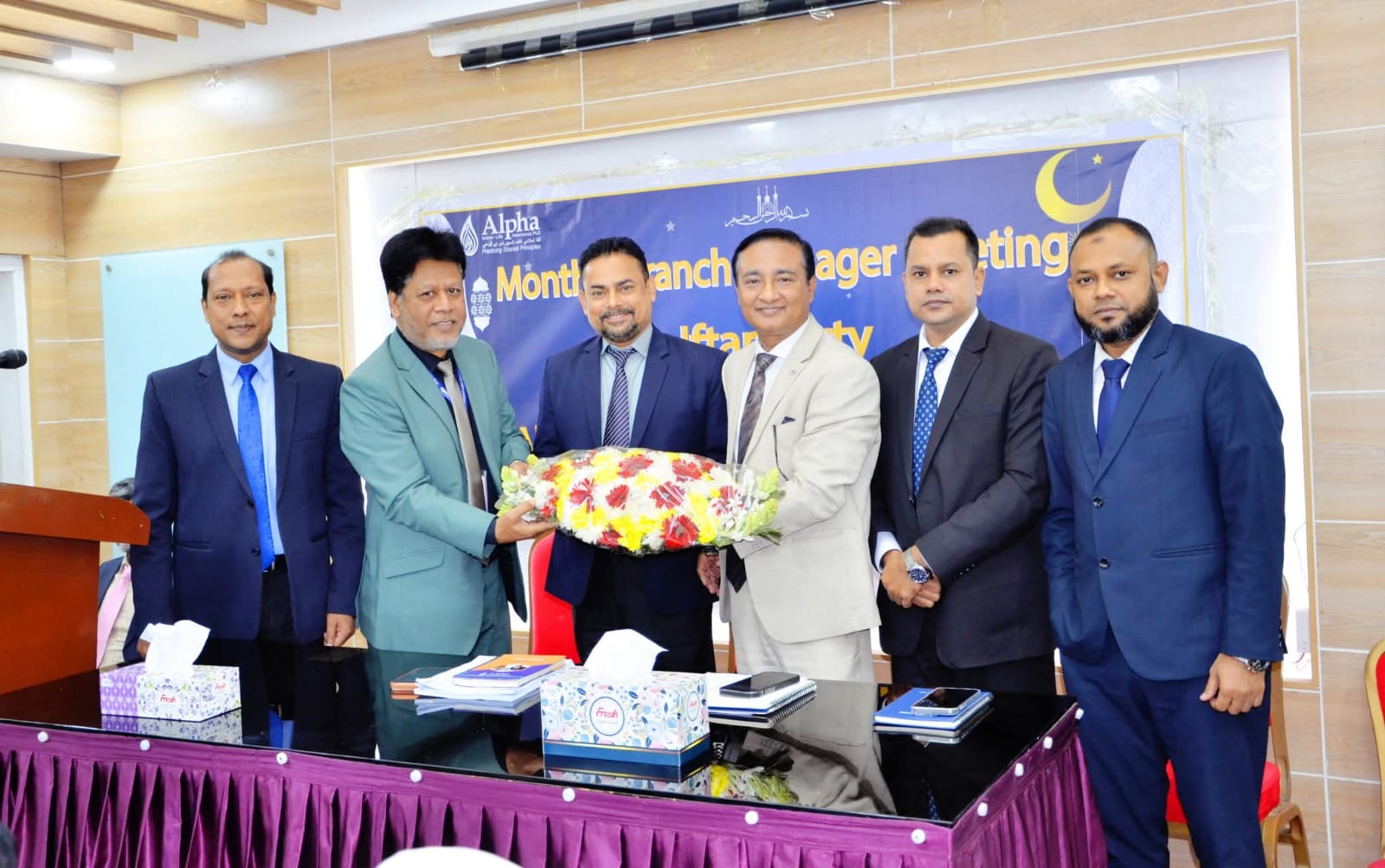 আলফা ইসলামী লাইফ’র মাসিক ব্রাঞ্চ ম্যানেজার মিটিং (মার্চ ২০২৬) এবং ইফতার মাহফিল অনুষ্ঠিত 