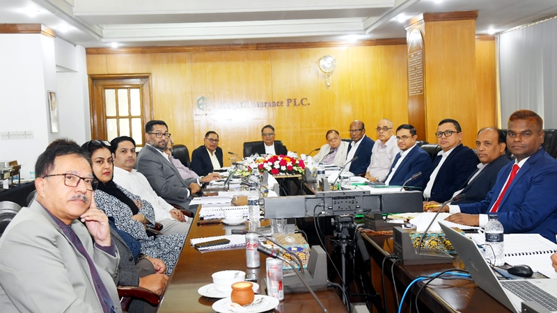 প্রগতি ইন্স্যুরেন্স এর ৩৪২তম পর্ষদ সভা অনুষ্ঠিত