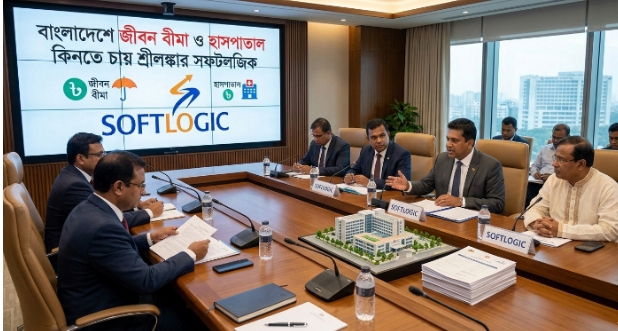 বাংলাদেশে জীবন বীমা ও হাসপাতাল কিনতে চায় শ্রীলঙ্কার সফটলজিক