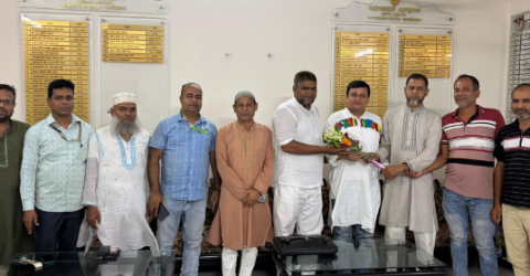 জাতীয় সাংবাদিক সংস্থার কেন্দ্রীয় নেতৃবৃন্দের সাথে বাগেরহাট প্রেসক্লাবের মতবিনিময়