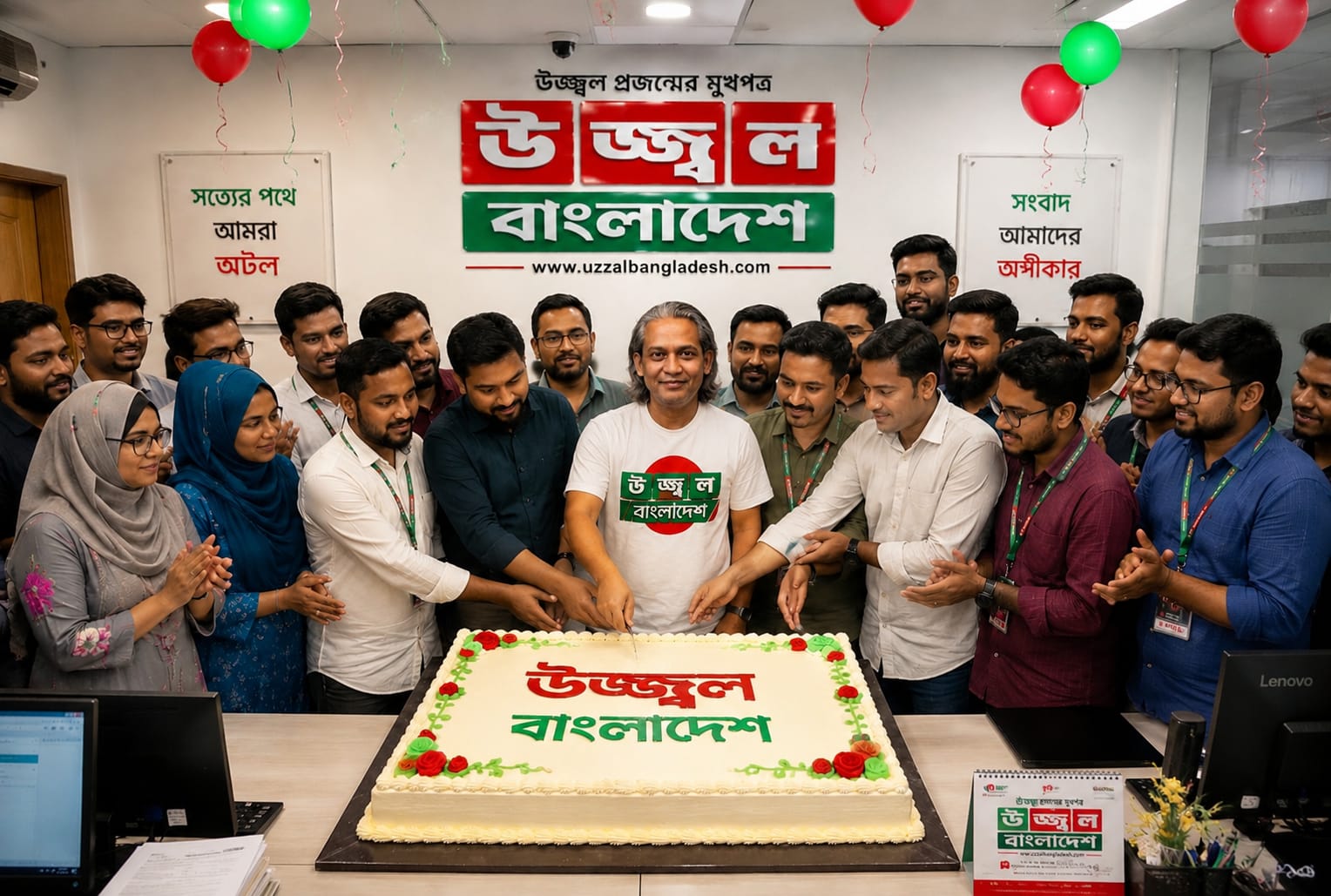 তৃতীয় বর্ষে পদার্পণ করলো জনপ্রিয় অনলাইন নিউজ পোর্টাল “উজ্জ্বল বাংলাদেশ”