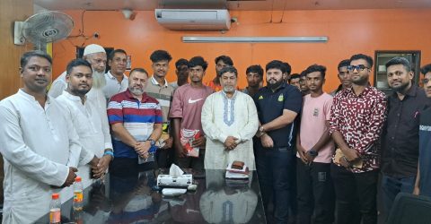 চকবাজার কিংসের জার্সি উন্মোচন: ক্রীড়ার মাধ্যমে ইতিবাচক সমাজ গঠনের প্রত্যয়