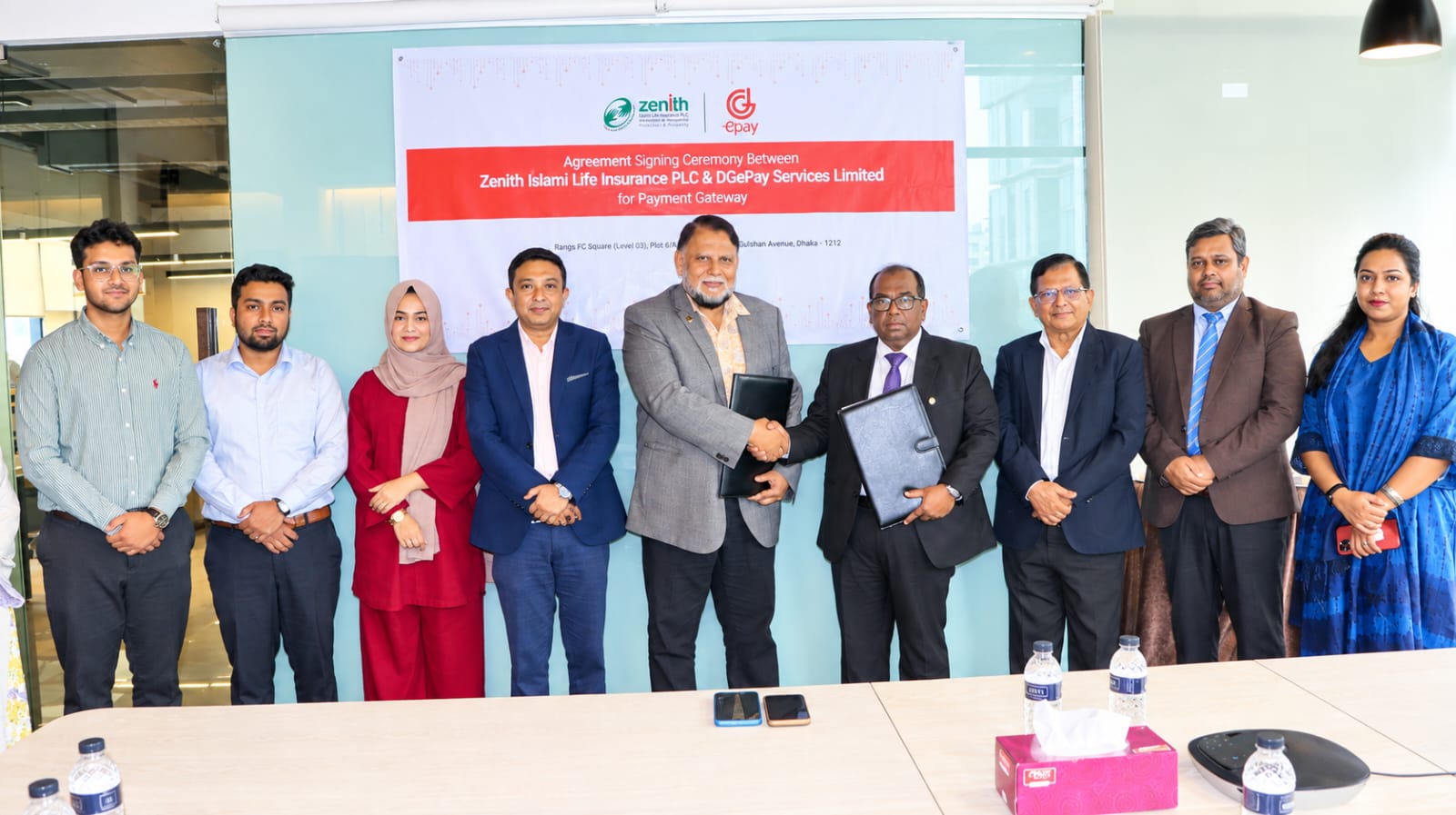 জেনিথ ইসলামী লাইফ এর সঙ্গে ডিজিইপে-এর অনলাইন প্রিমিয়াম সংগ্রহ সংক্রান্ত চুক্তি স্বাক্ষর